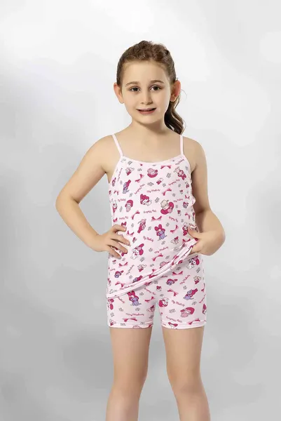 Dječiji ženski komplet potkošulje i bokserice