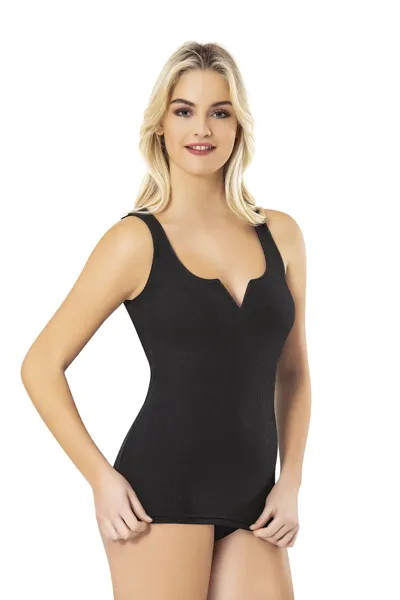 Ženska Potkošulja Široka Bretela ribani Pamuk