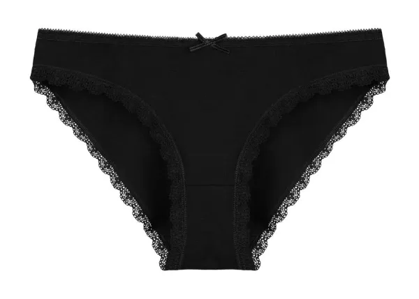 Ženske Gaćice Klasični Model Čipka Viskoza