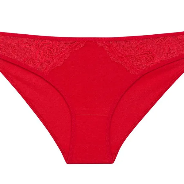 Ženske Gaćice Klasični Model Čipka