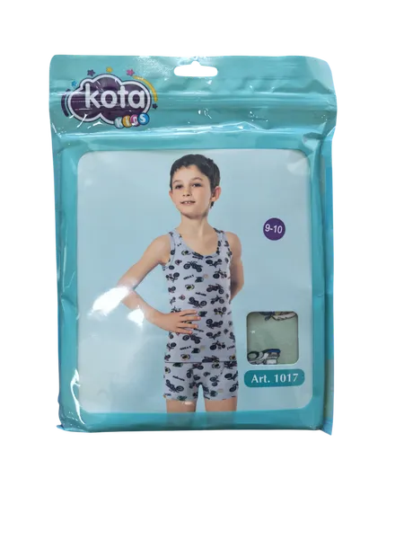 Dječiji muški komplet; Potkošulje i Bokserice