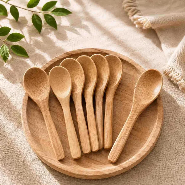 Drvene kašičice za med 14,5 cm, set od 6